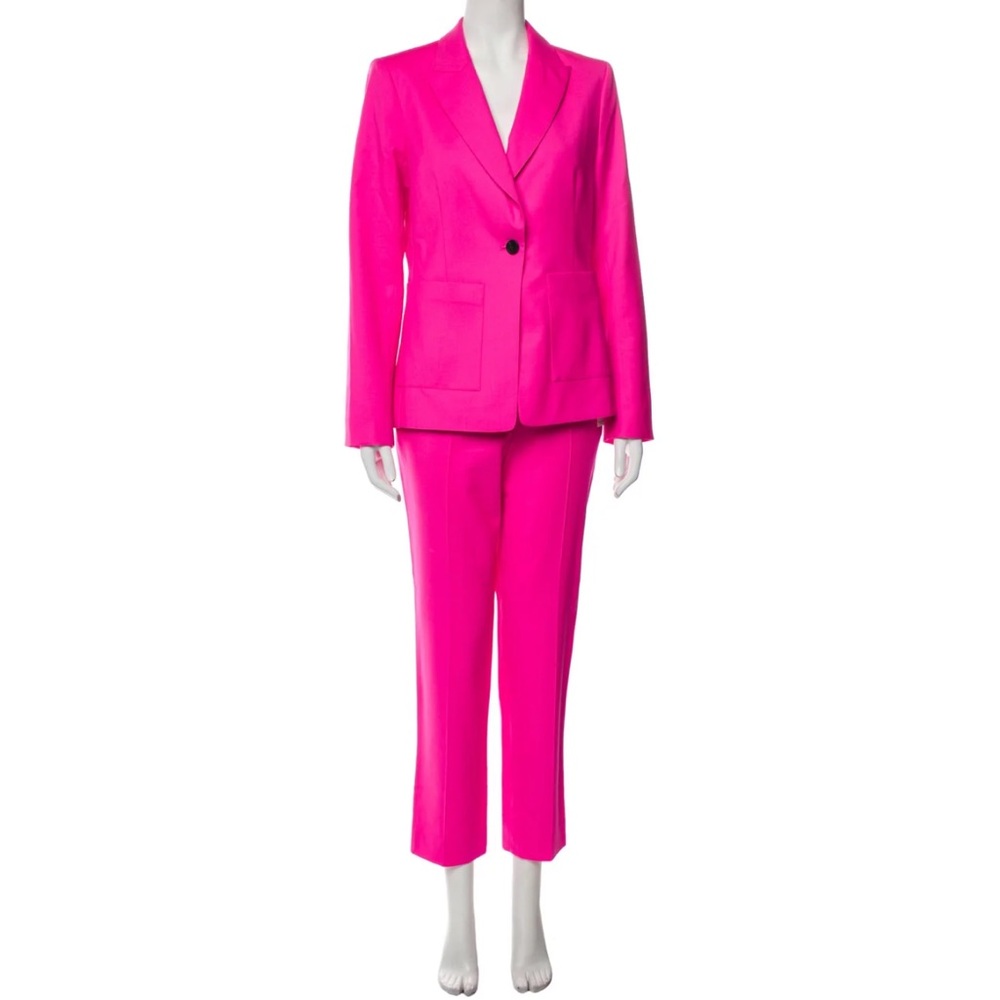 Argent wool suit